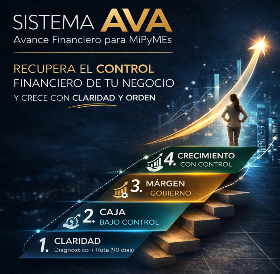 Un sistema en 4 niveles para construir avance financiero real